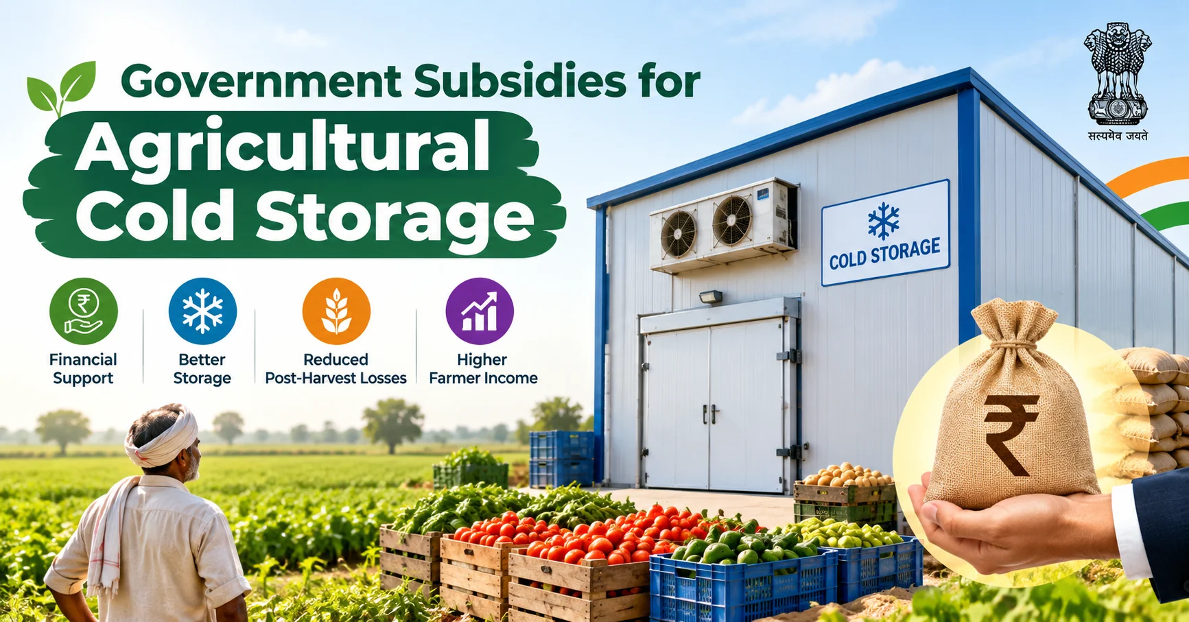 Government Subsidies for Agricultural Cold Storage: Schemes and Application Guide