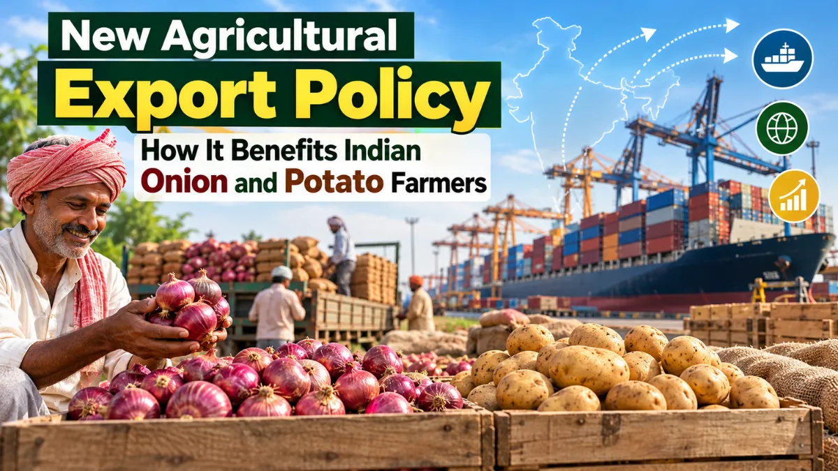 Onion and Potato Export Rules and What They Mean for Indian Farmers