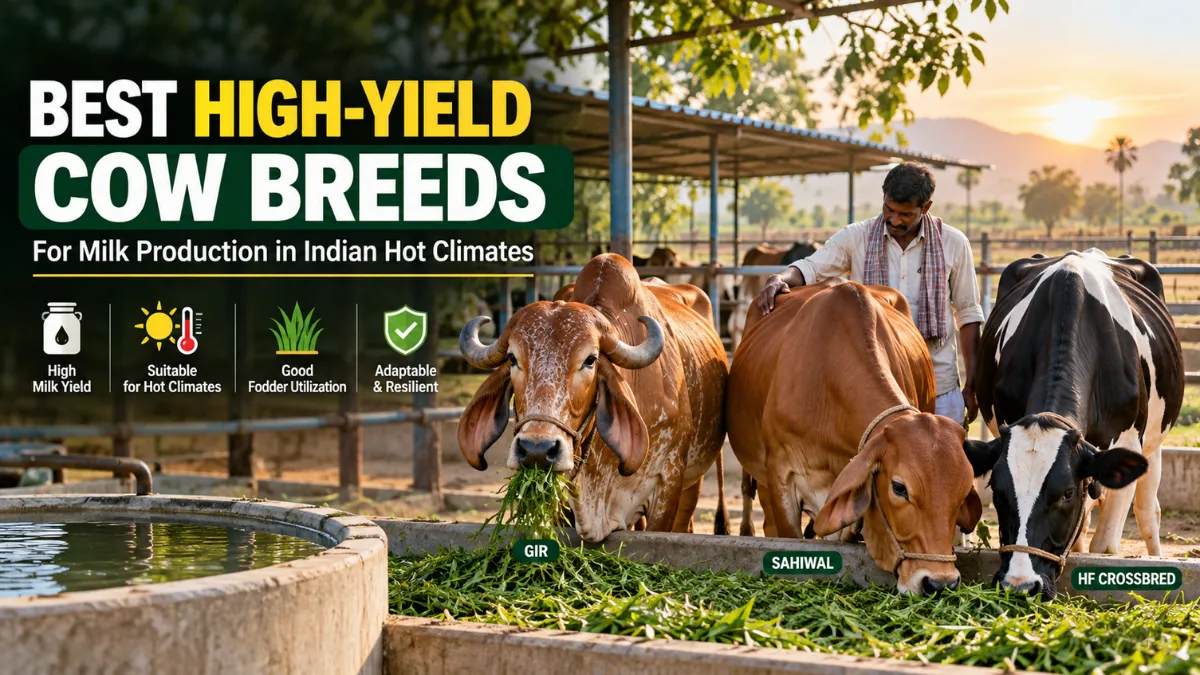 Best Cow Breeds for Milk Production in India's Hot Climate